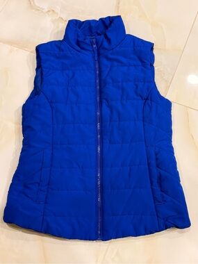 Aeropostale Blue Quilted Jacket Interior Label